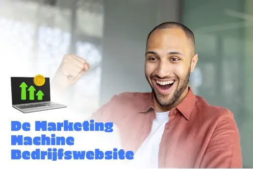 De Marketing Machine Bedrijfswebsite afbeelding